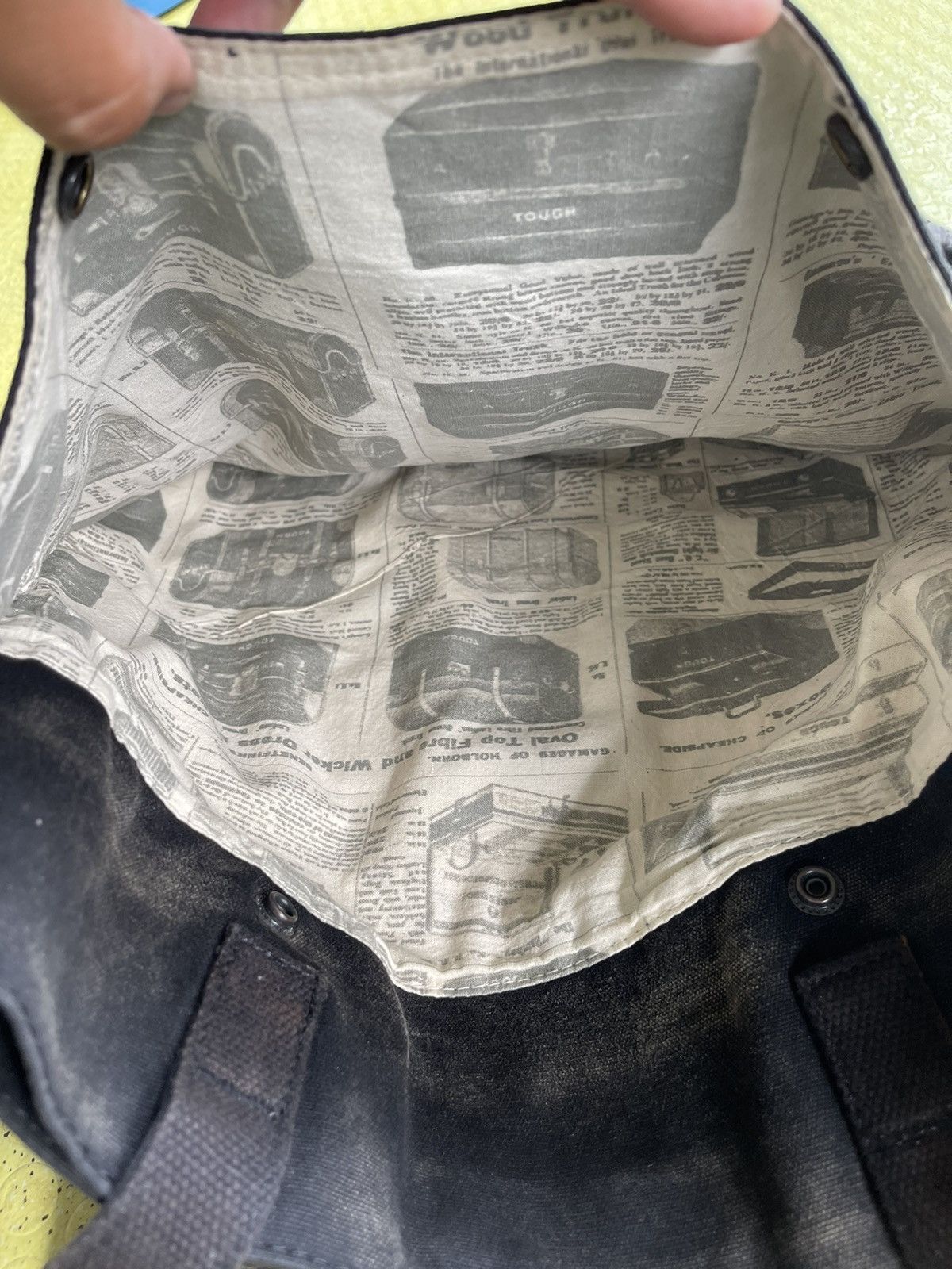 Japanese Brand very rare design vintage tough jeansmith tote bag tc3 Size ONE SIZE - 12 Thumbnail