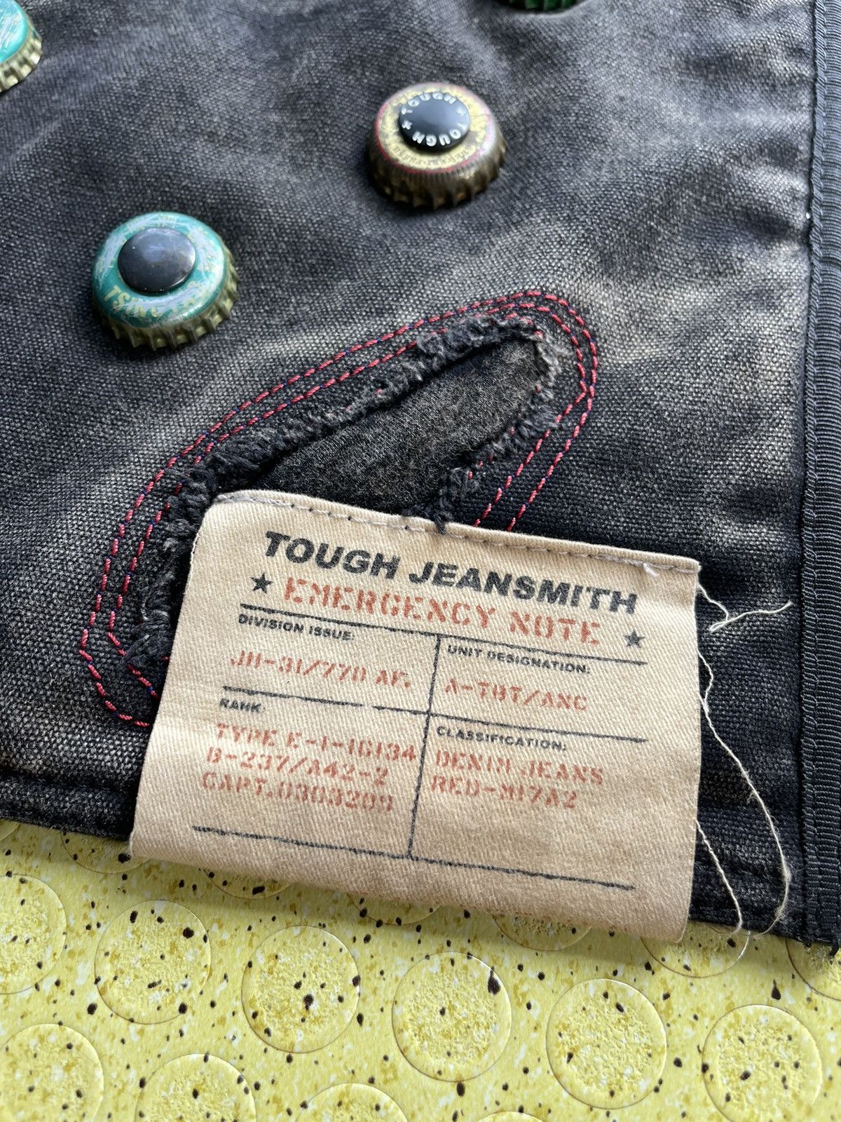 Japanese Brand very rare design vintage tough jeansmith tote bag tc3 Size ONE SIZE - 2 Thumbnail