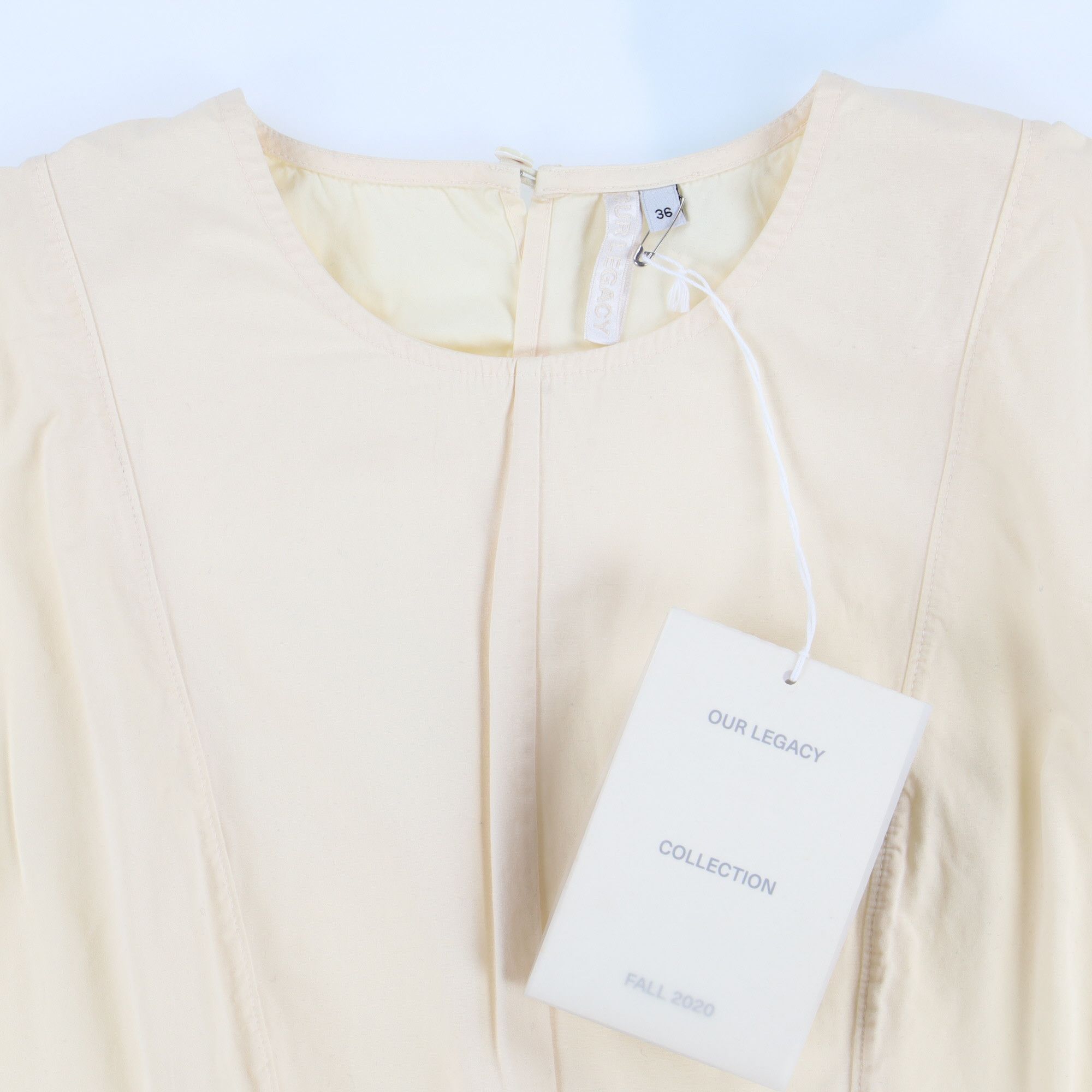 Our Legacy Beige Heavy Poplin Bat Dress Size S / US 4 / IT 40 - 6 Thumbnail