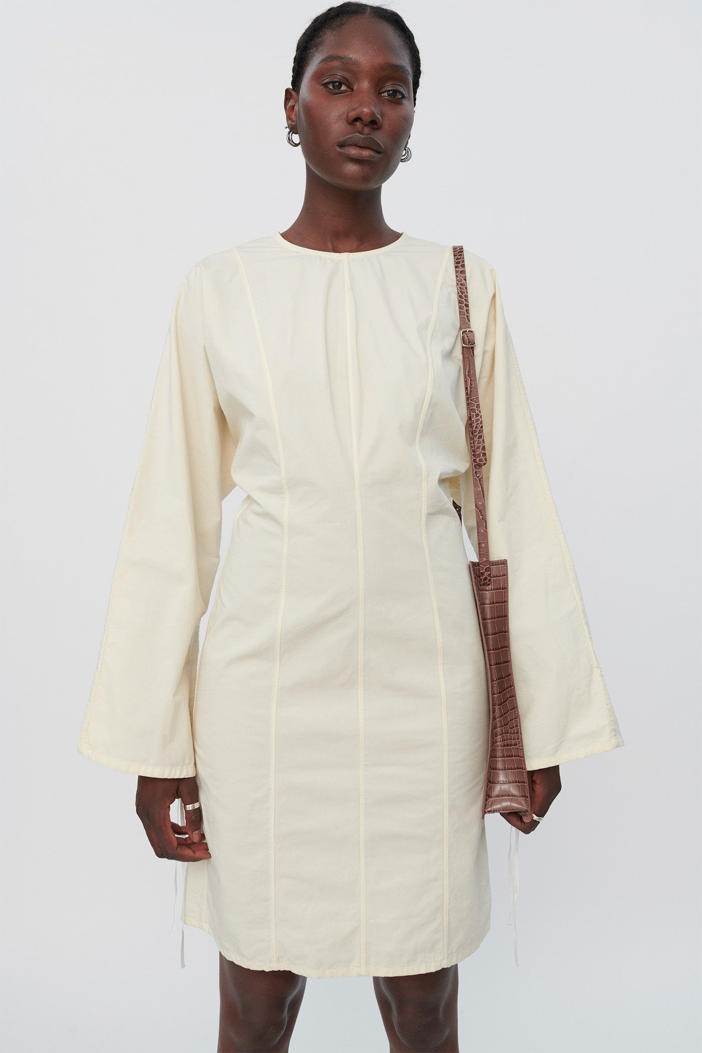 Our Legacy Beige Heavy Poplin Bat Dress Size S / US 4 / IT 40 - 3 Thumbnail