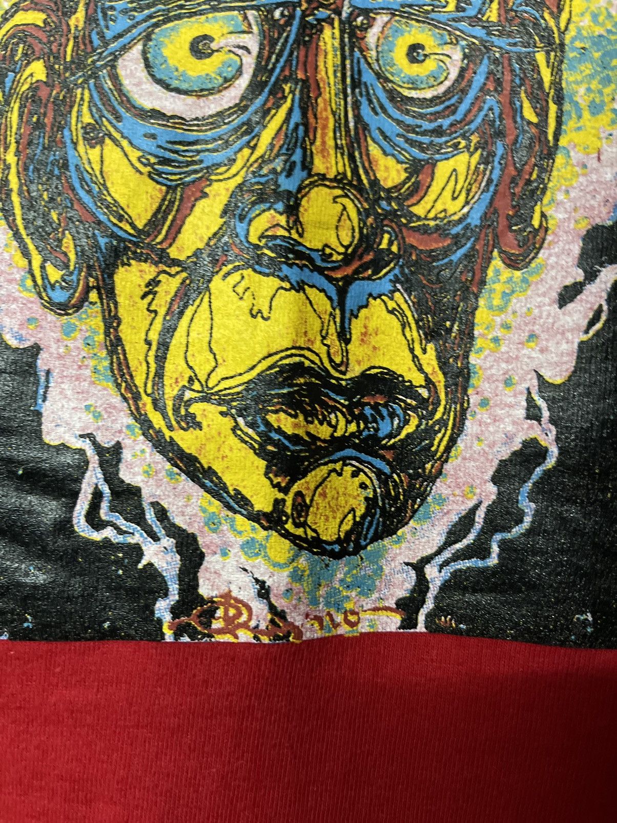 Other Rare Vintage 90s Volcom Art Bruno Face Tees Size US L / EU 52-54 / 3 - 4 Thumbnail