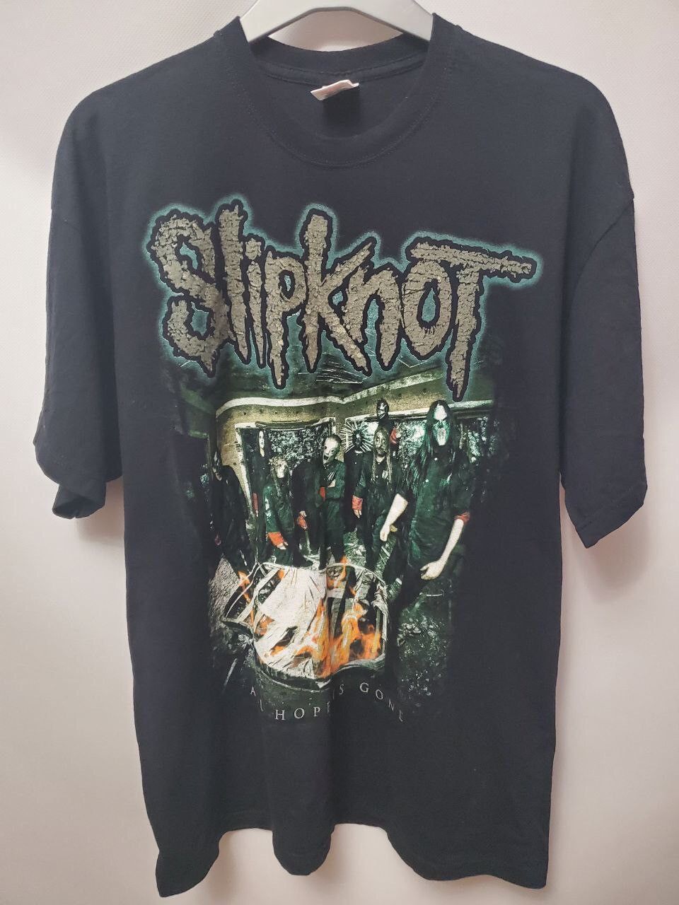 SLIPKNOT All Hope is Gone Vintage 2008 Tour T Shirt XL - Tops