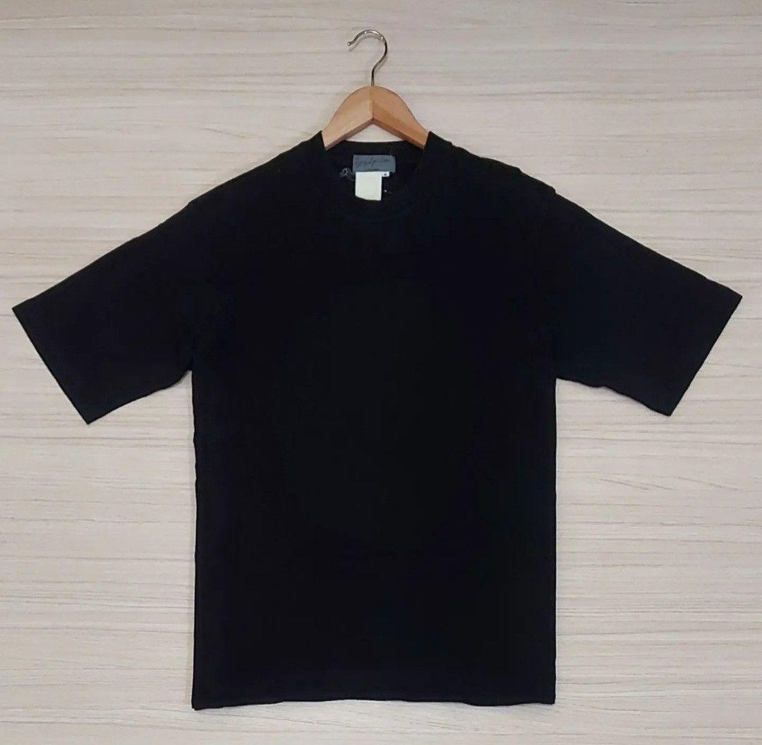 Vintage Yohji Yamamoto Plain Black Tshirt