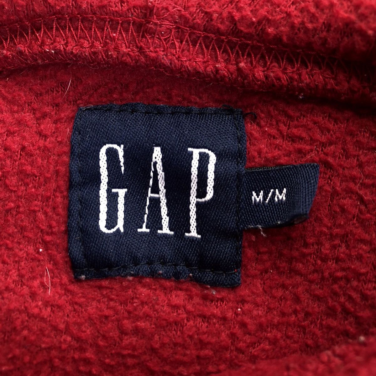 Gap × Vintage Y2K Vintage Fleece Hoodie Gap Size US M / EU 48-50 / 2 - 3 Thumbnail