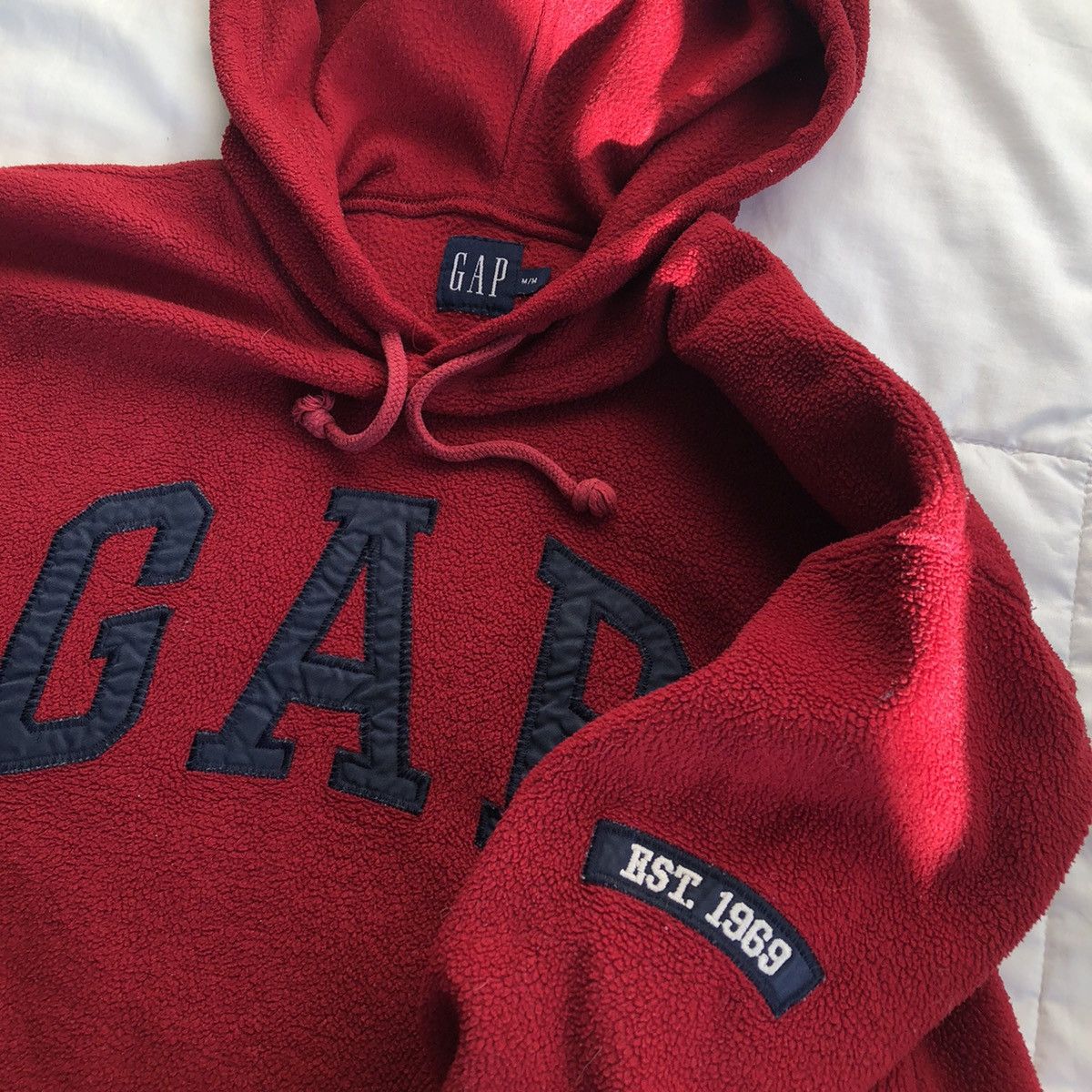 Gap × Vintage Y2K Vintage Fleece Hoodie Gap Size US M / EU 48-50 / 2 - 4 Thumbnail