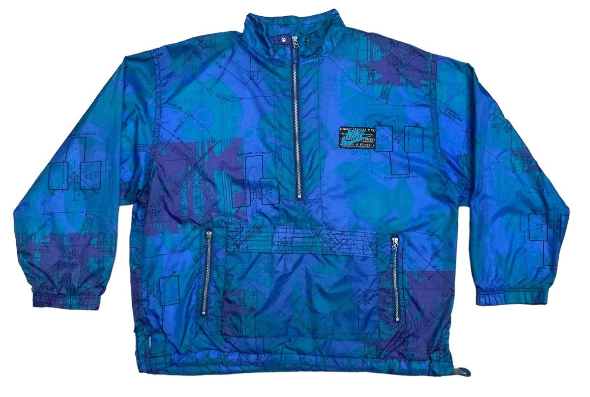 Rare Design Vintage Brand Nike Anorak Windbreaker 1990s - Main Image