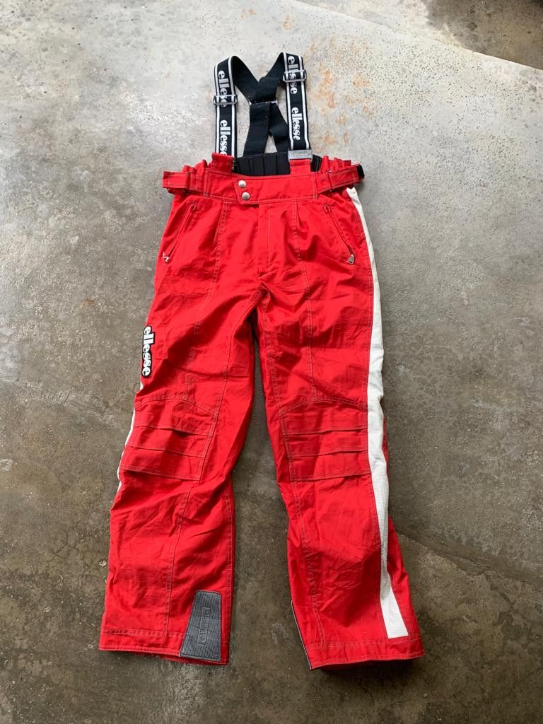 image of Ellesse Ski Pants in Red, Men's (Size 32)