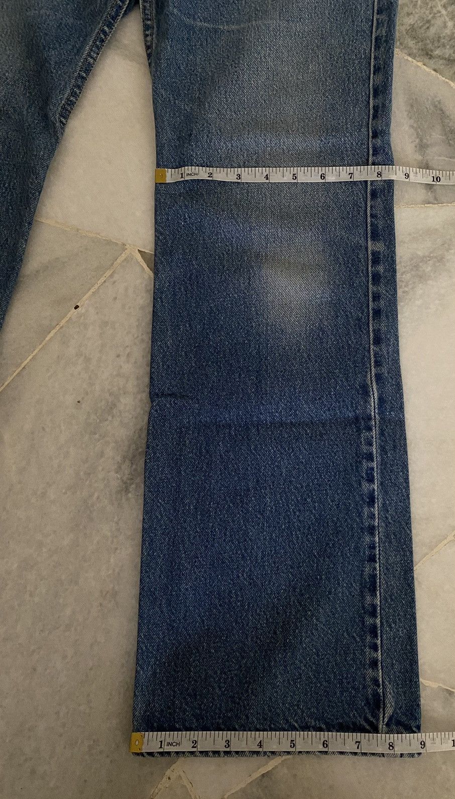 Levi's VINTAGE LEVIS 517 FLARED BELL COWBOY DISTRESSED Size US 31 - 18 Thumbnail