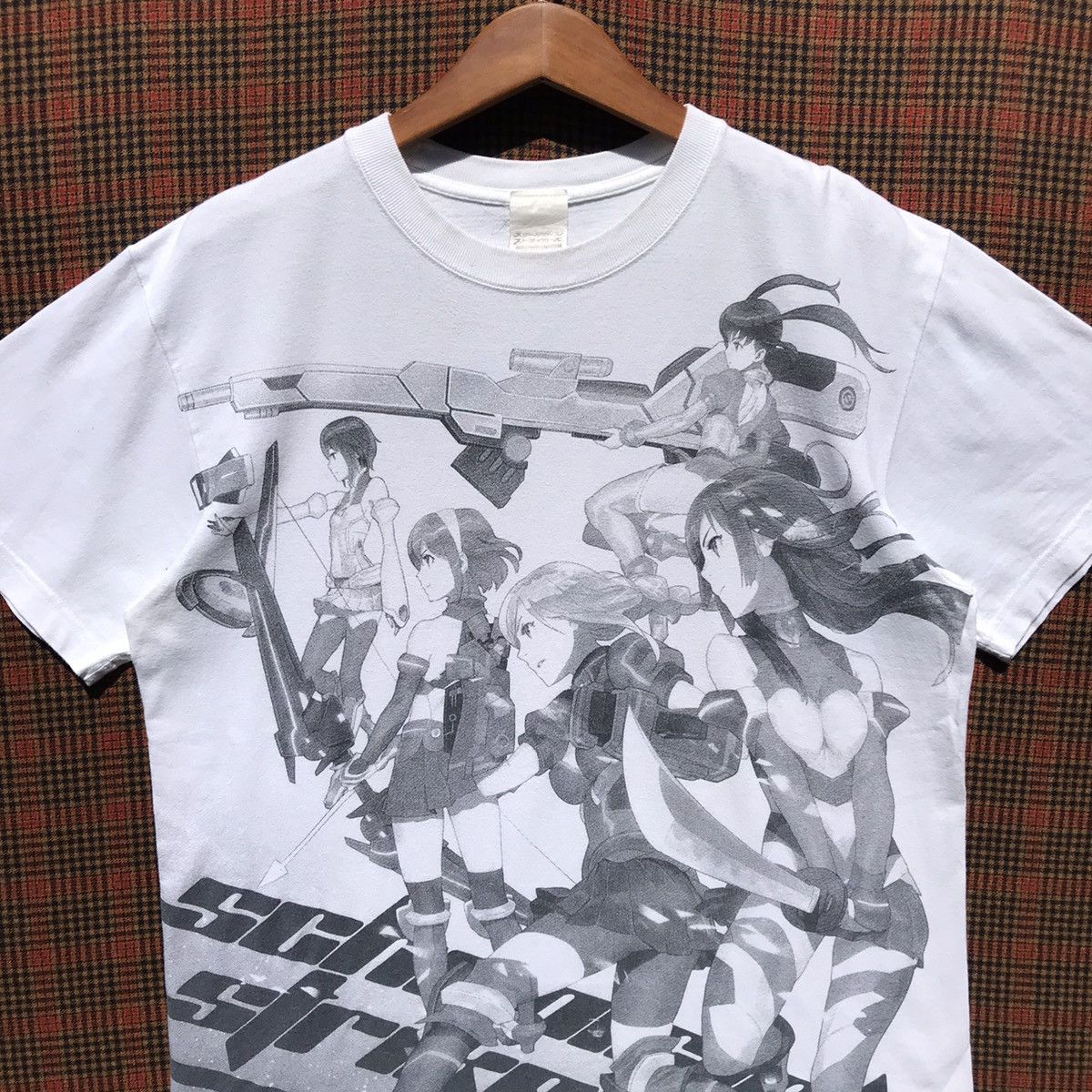 Anime × Japanese Brand Anime Schoolgirl Strikers Shirt Japanese Vintage Anime Size US L / EU 52-54 / 3 - 4 Thumbnail