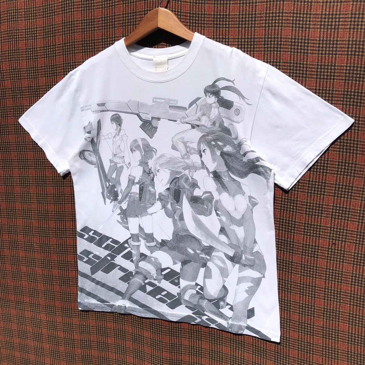 Anime × Japanese Brand Anime Schoolgirl Strikers Shirt Japanese Vintage Anime Size US L / EU 52-54 / 3 - 3 Thumbnail