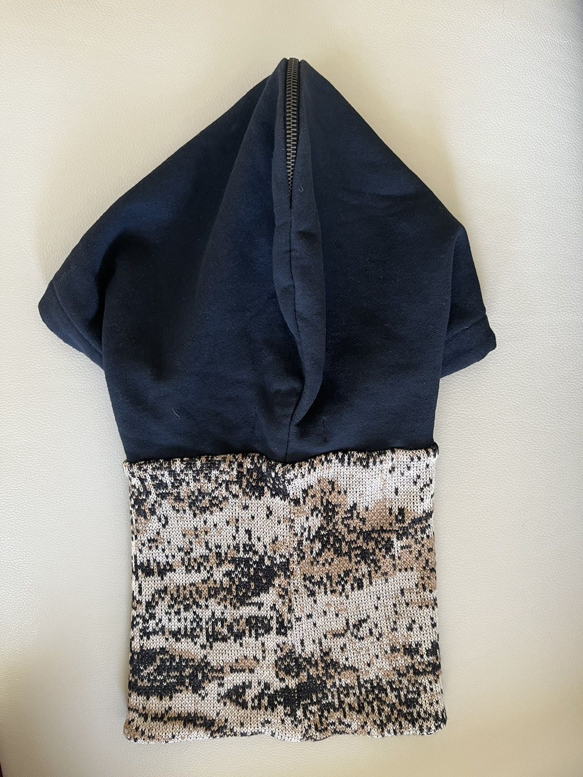 Raf Simons BNWT AW02 Virginia Creeper Digicamo Hooded Scarf