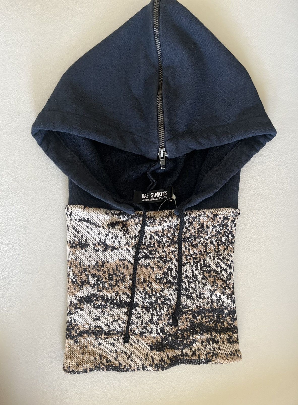 小物 Raf Simons 02AW Digicamo Hood Scarf Raf Simons Autumn / Winter 2002 Virginia Creeper Digicamo