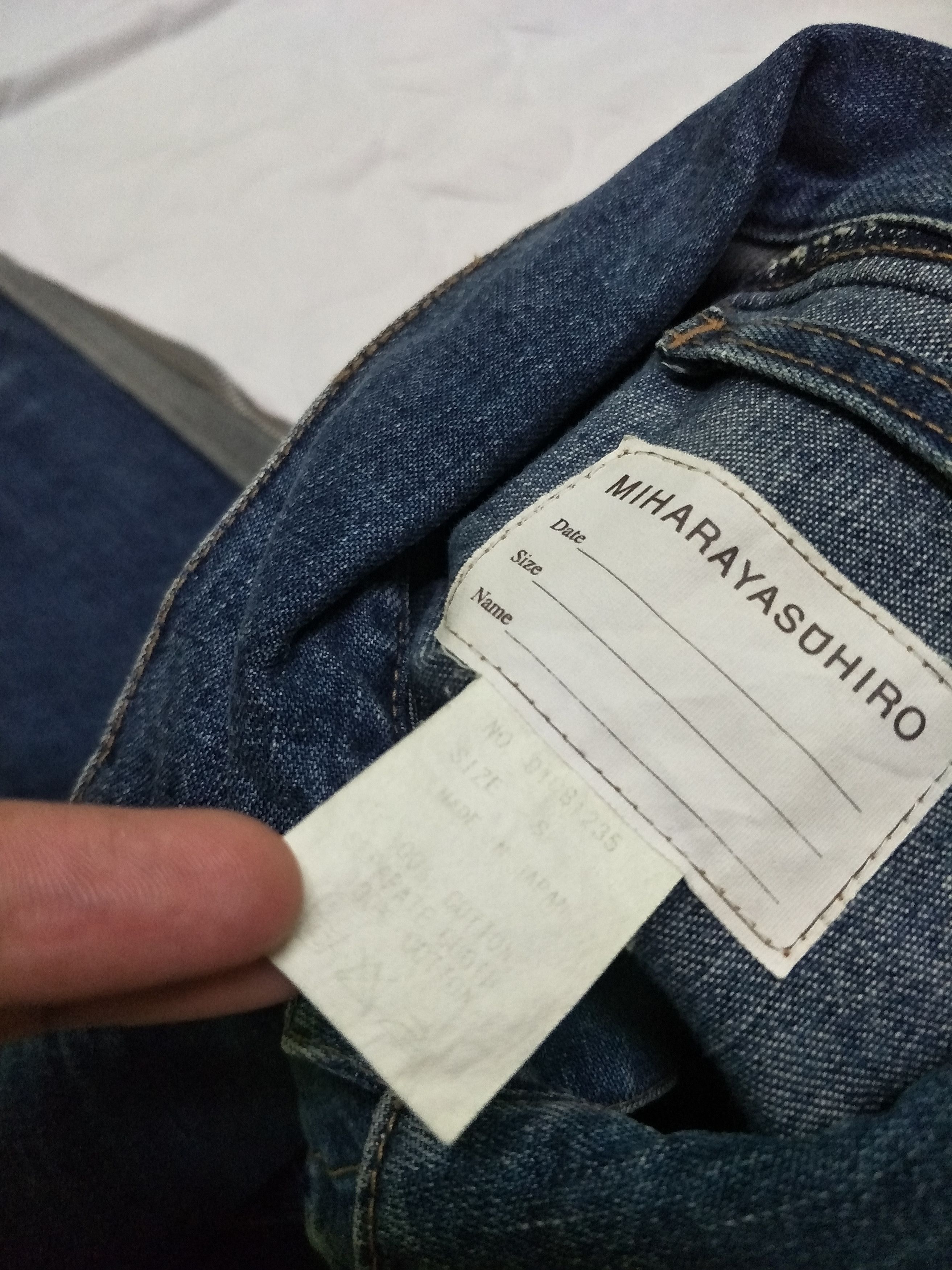 Maison MIHARA YASUHIRO Hybrid Denim Type 2 Trucker Bondage Oversized Sleeve Size US M / EU 48-50 / 2 - 10 Thumbnail