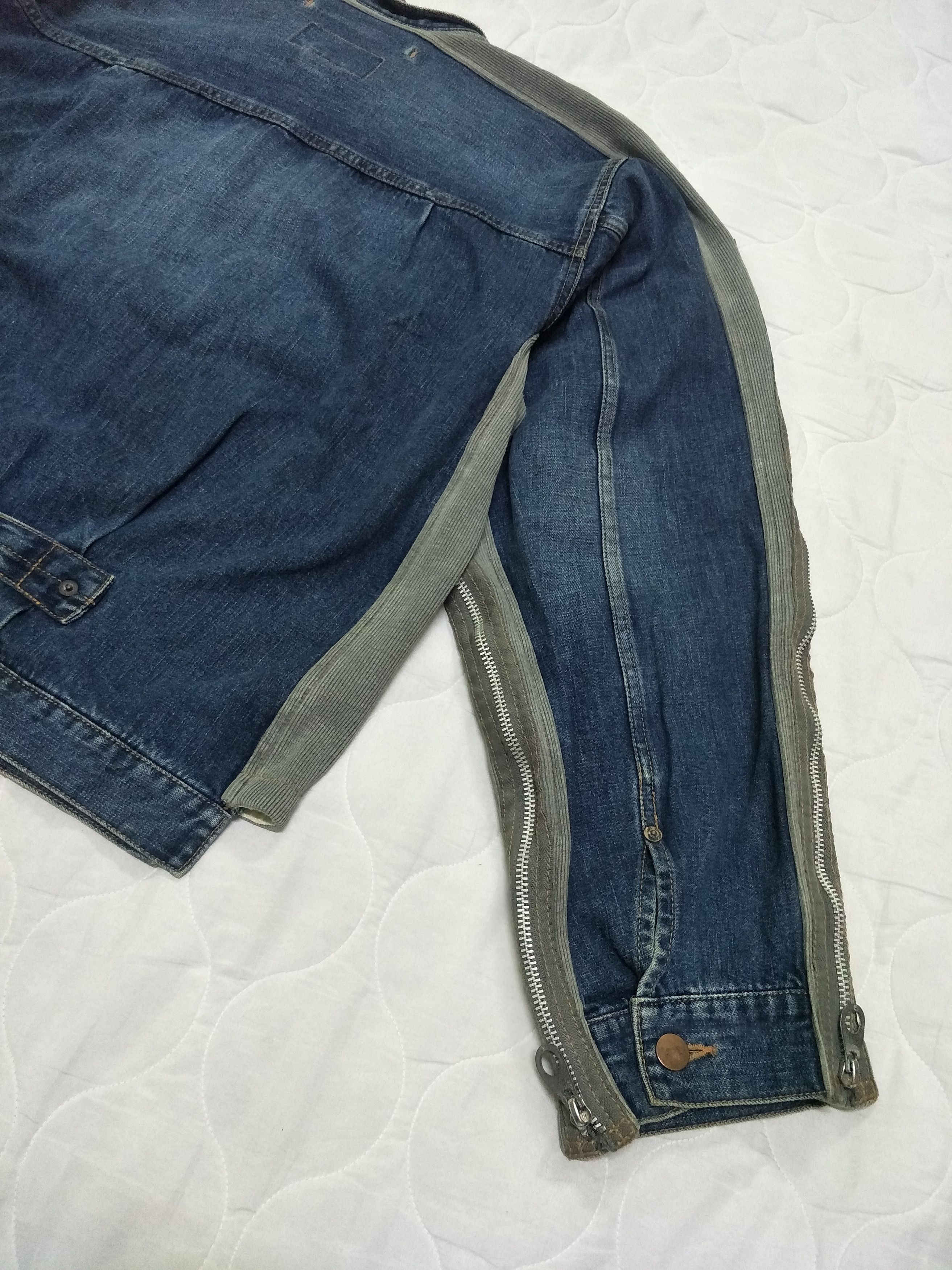 Maison MIHARA YASUHIRO Hybrid Denim Type 2 Trucker Bondage Oversized Sleeve Size US M / EU 48-50 / 2 - 7 Thumbnail