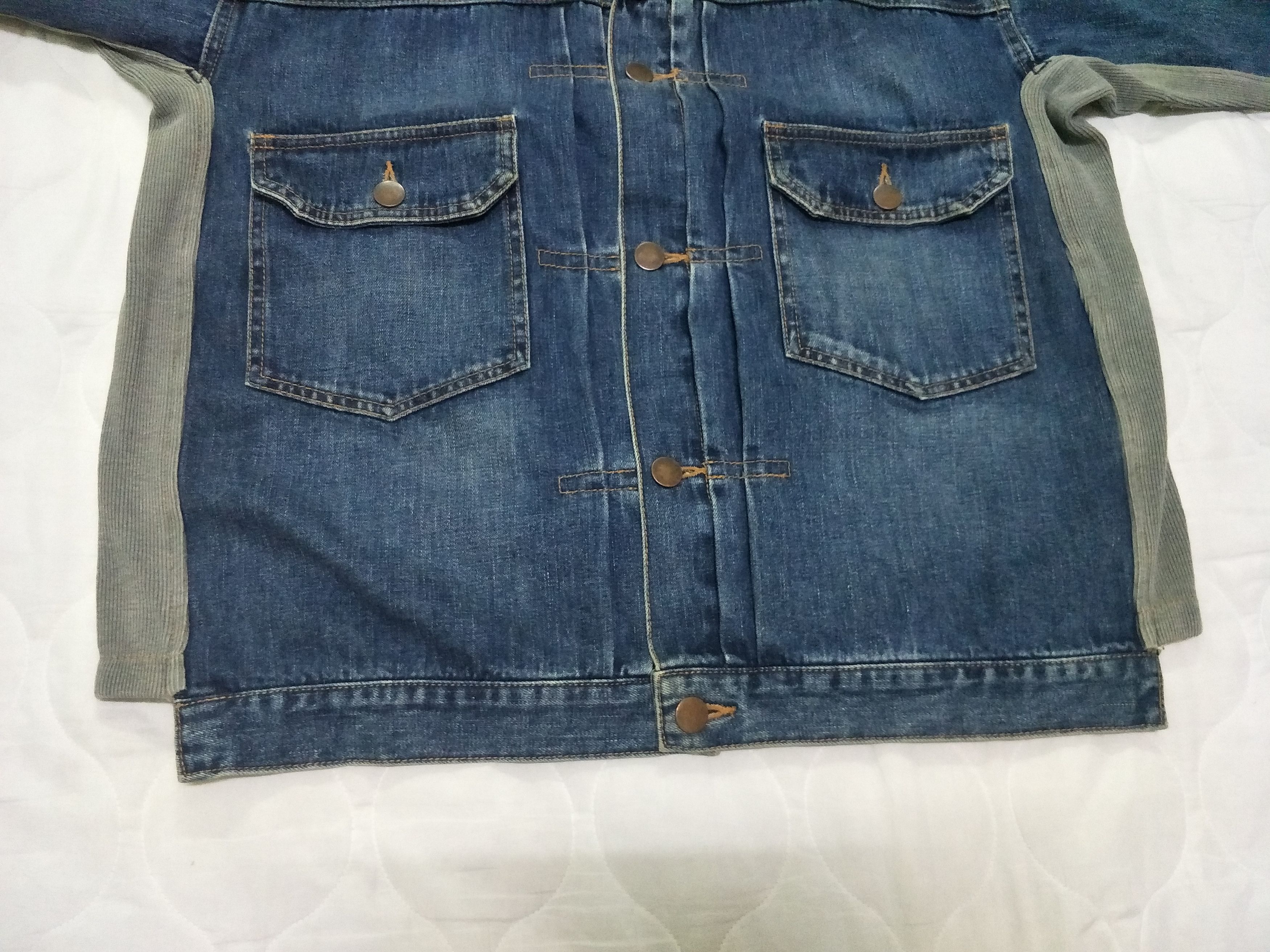 Maison MIHARA YASUHIRO Hybrid Denim Type 2 Trucker Bondage Oversized Sleeve Size US M / EU 48-50 / 2 - 4 Thumbnail