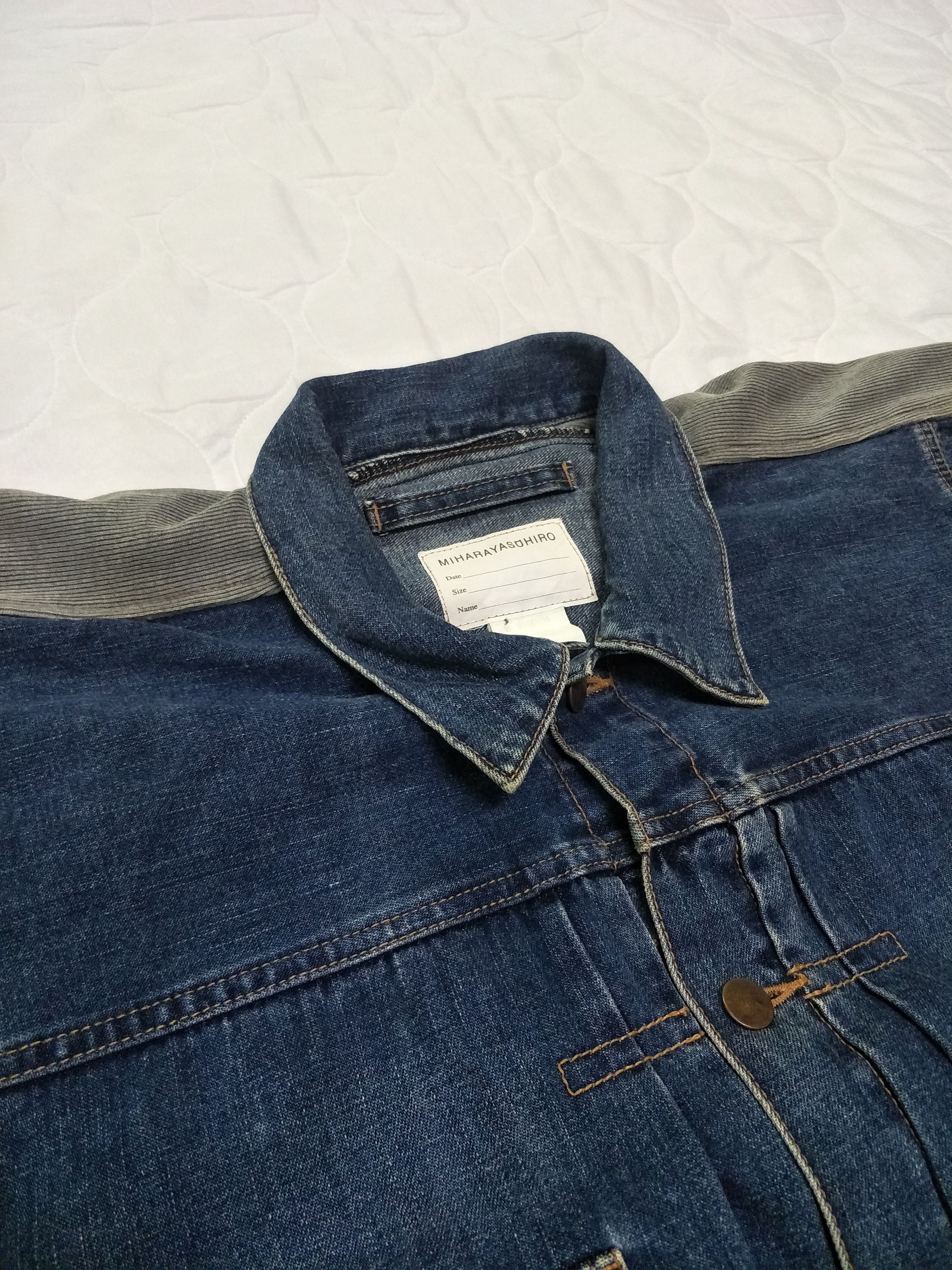Maison MIHARA YASUHIRO Hybrid Denim Type 2 Trucker Bondage Oversized Sleeve Size US M / EU 48-50 / 2 - 3 Thumbnail