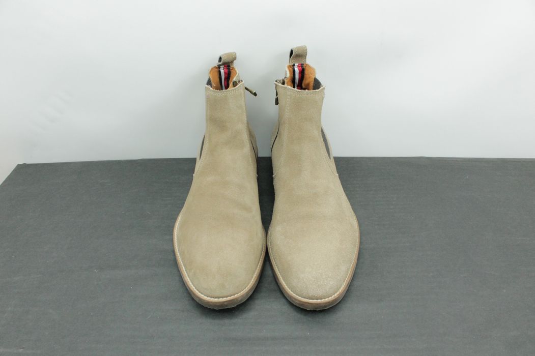 Tommy hilfiger essential suede chelsea clearance boot