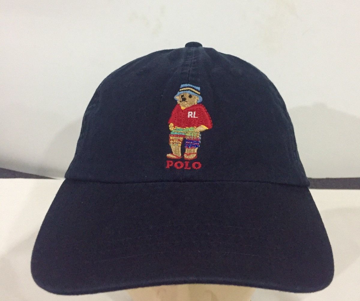 Polo Ralph Lauren POLO BEAR POLO RALPH LAUREN RL LOGO BRAND CAP HATS Size ONE SIZE - 4 Thumbnail