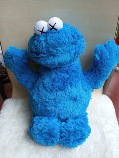 kaws cookie monster plush