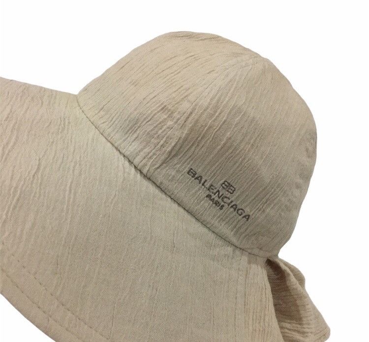 Balenciaga VINTAGE BALENCIAGA BB PARIS DESIGNER LOGO HAT Size ONE SIZE - 3 Thumbnail