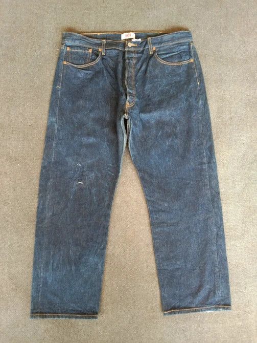 image of Levis x Vintage Levi's 501 Distressed Jeans 38X30 in Blue, Men's