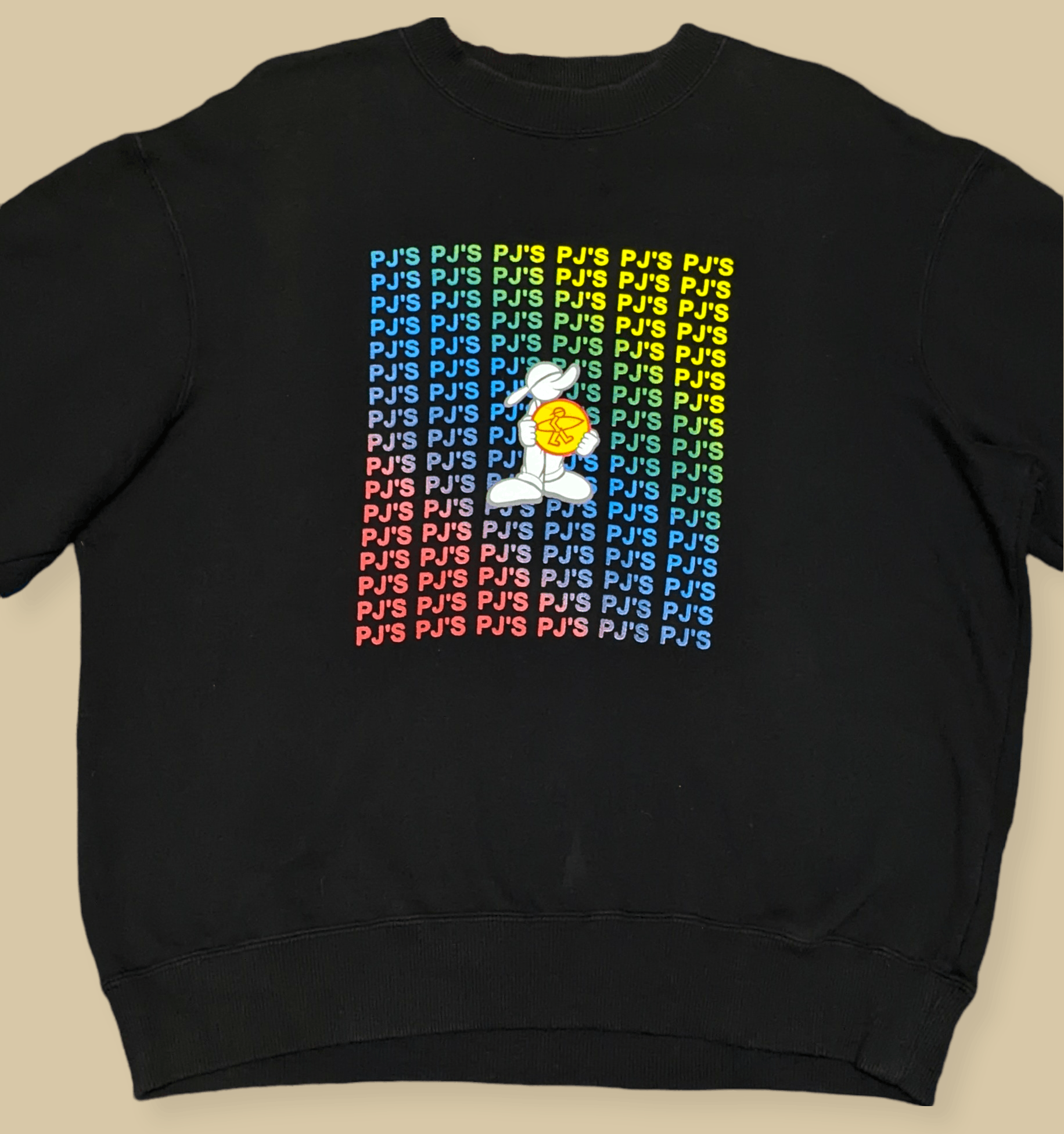 Billabong × Vintage Vintage 90s PJ'S Surf Spellout Sweatshirt Size US L / EU 52-54 / 3 - 4 Thumbnail