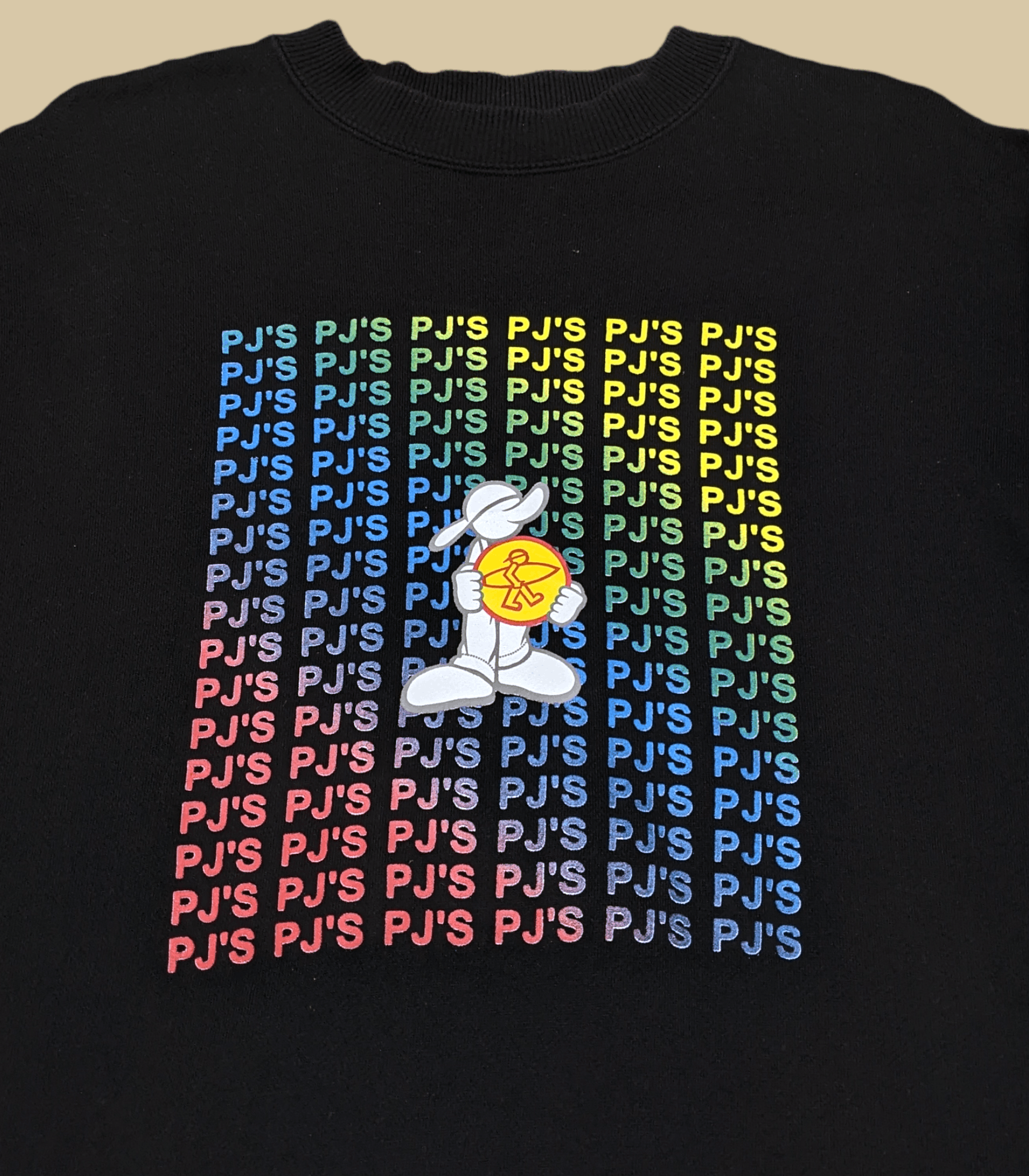 Billabong × Vintage Vintage 90s PJ'S Surf Spellout Sweatshirt Size US L / EU 52-54 / 3 - 3 Thumbnail