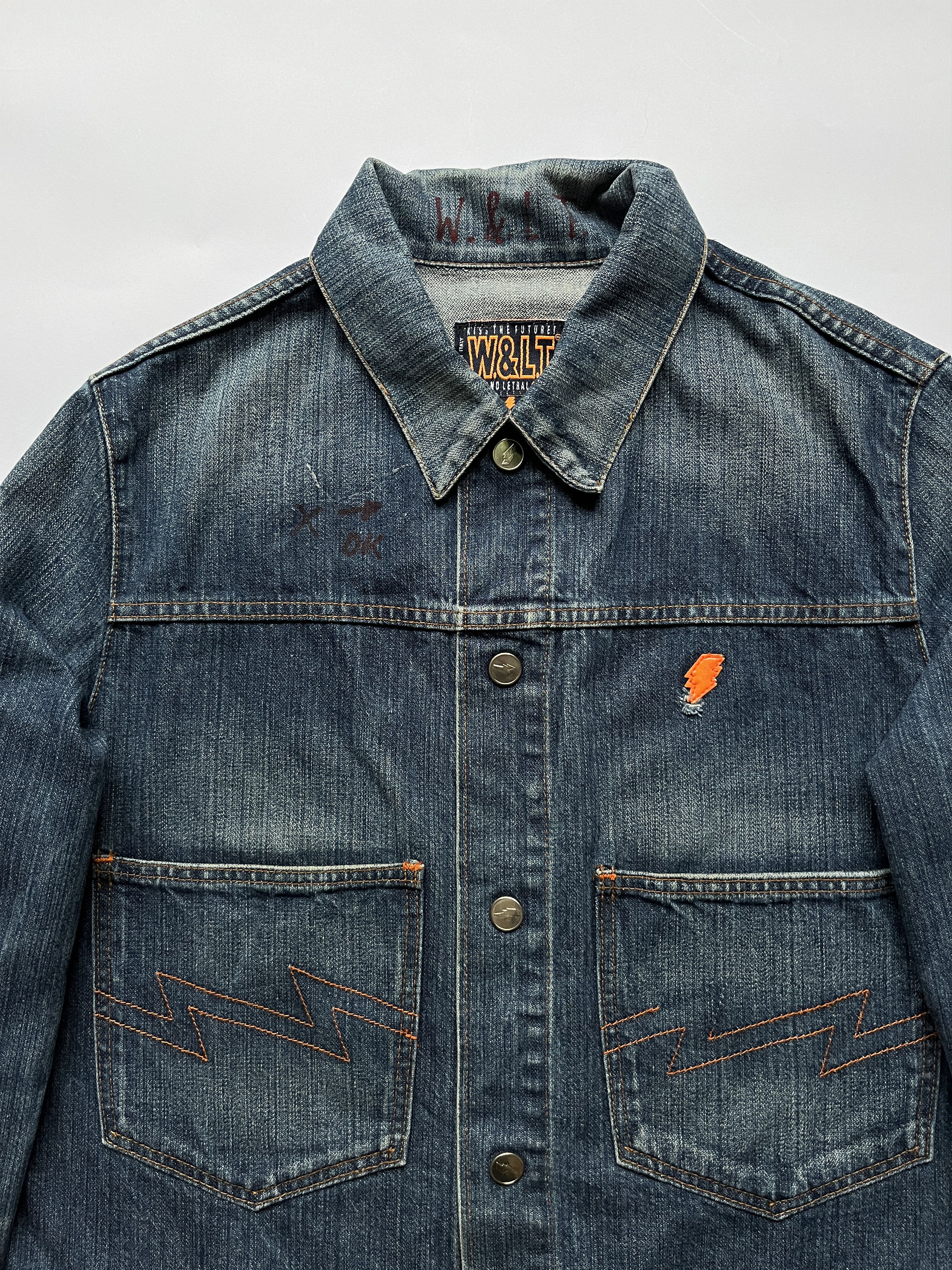 W&LT ⚡️QUICK SALE⚡️W&Lt Walter Van Beirendonck Denim Jacket Size US M / EU 48-50 / 2 - 3 Thumbnail