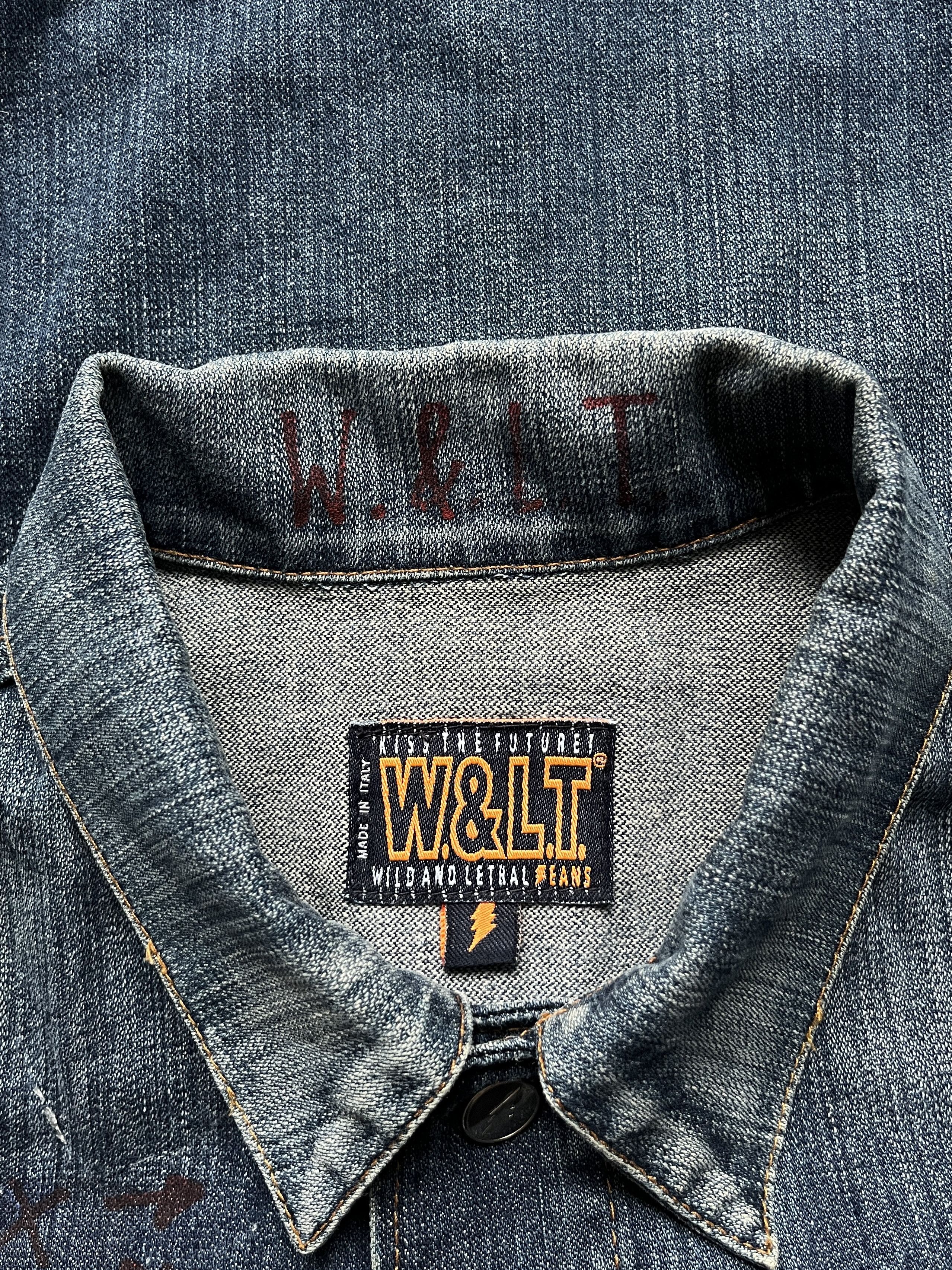 W&LT ⚡️QUICK SALE⚡️W&Lt Walter Van Beirendonck Denim Jacket Size US M / EU 48-50 / 2 - 5 Thumbnail