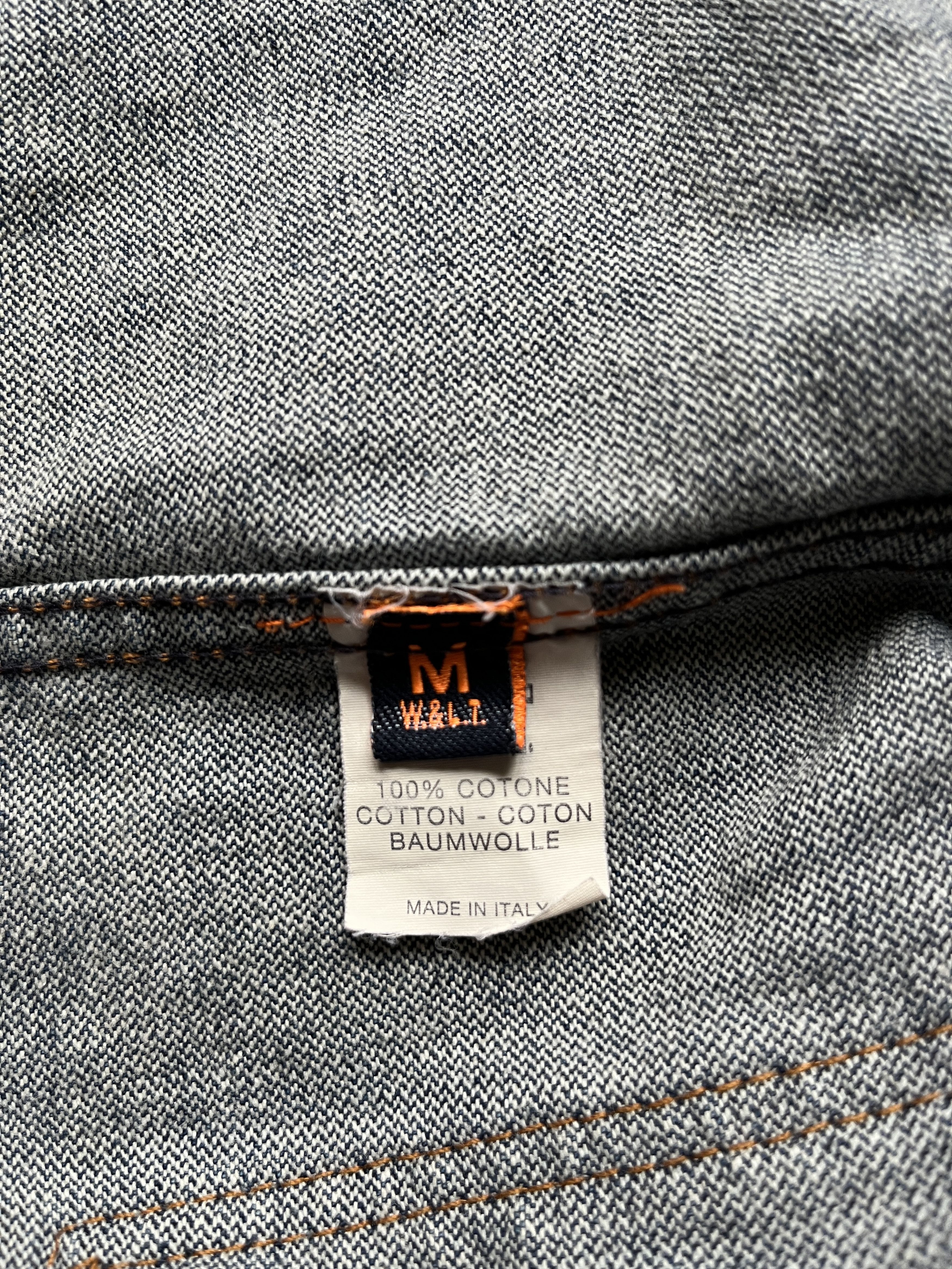 W&LT ⚡️QUICK SALE⚡️W&Lt Walter Van Beirendonck Denim Jacket Size US M / EU 48-50 / 2 - 6 Thumbnail