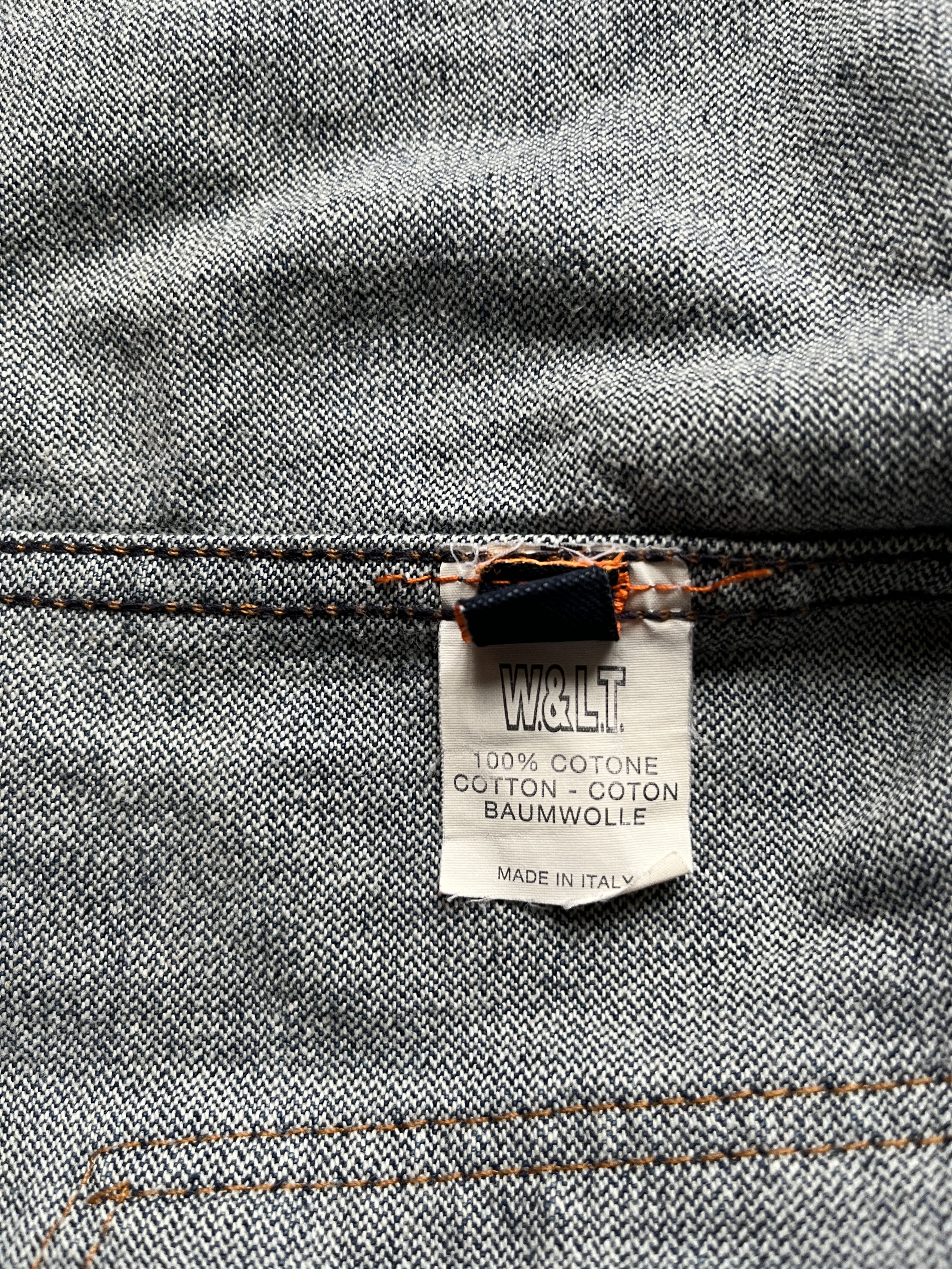 W&LT ⚡️QUICK SALE⚡️W&Lt Walter Van Beirendonck Denim Jacket Size US M / EU 48-50 / 2 - 7 Thumbnail