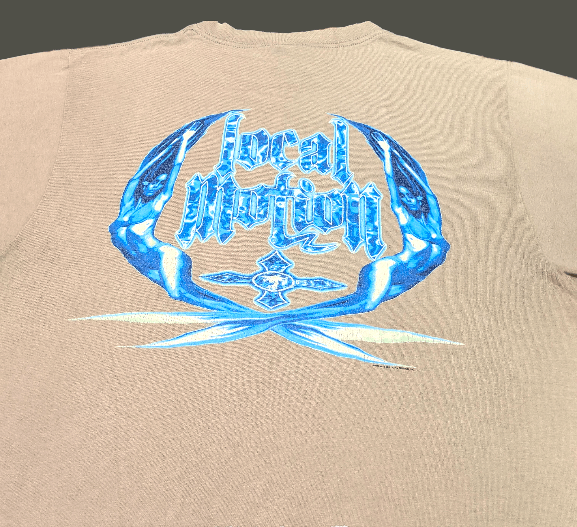 Billabong × Vintage Vintage 90s Local Motion Surf Hawaii Girl T shirt Size US M / EU 48-50 / 2 - 1 Thumbnail
