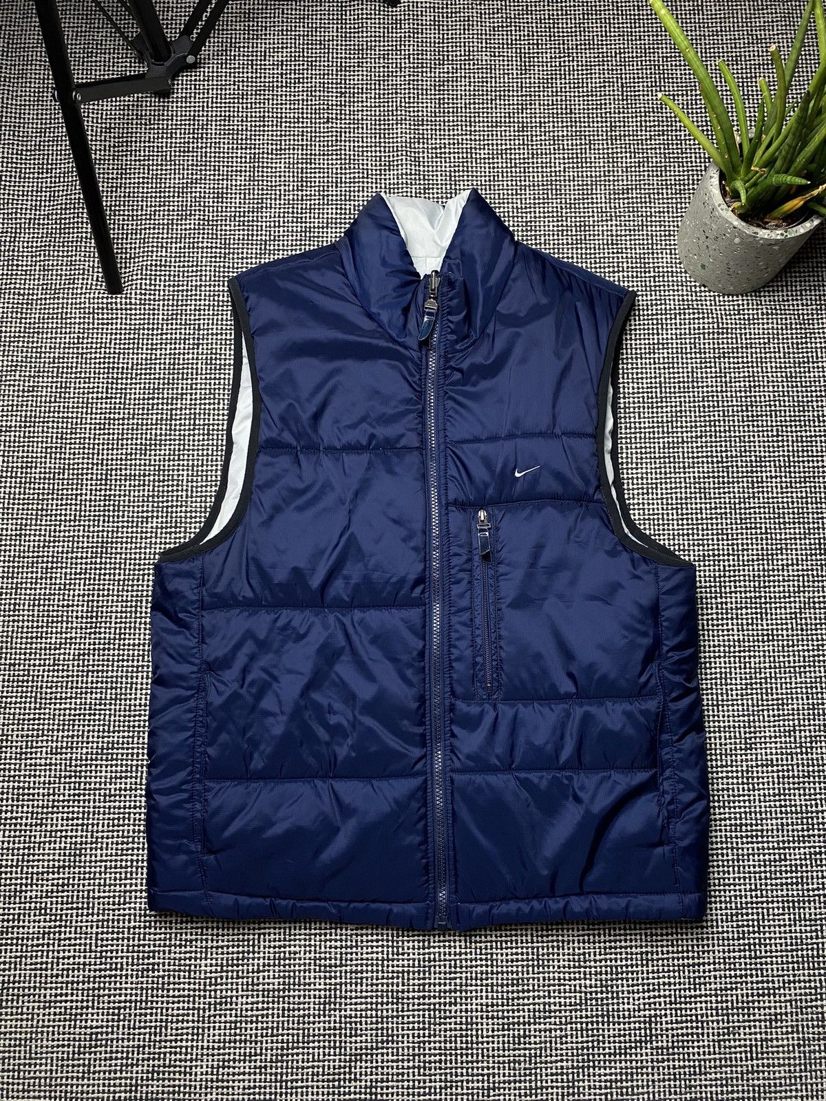 Nike × Vintage Vintage rare Nike vest double-sided y2k drill Size US S / EU 44-46 / 1 - 2 Thumbnail