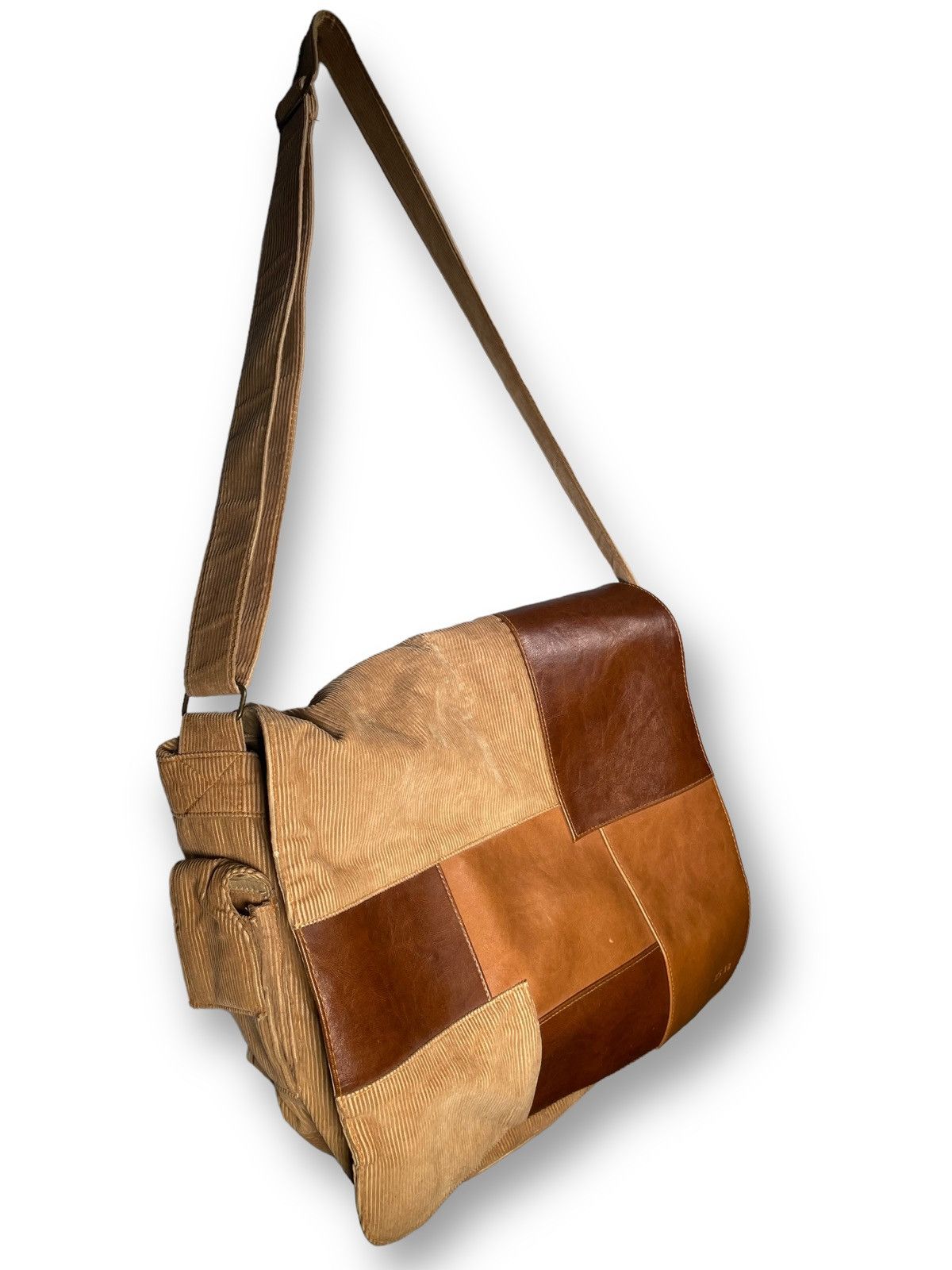 Vintage Corduroy shoulder bag Size ONE SIZE - 2 Thumbnail