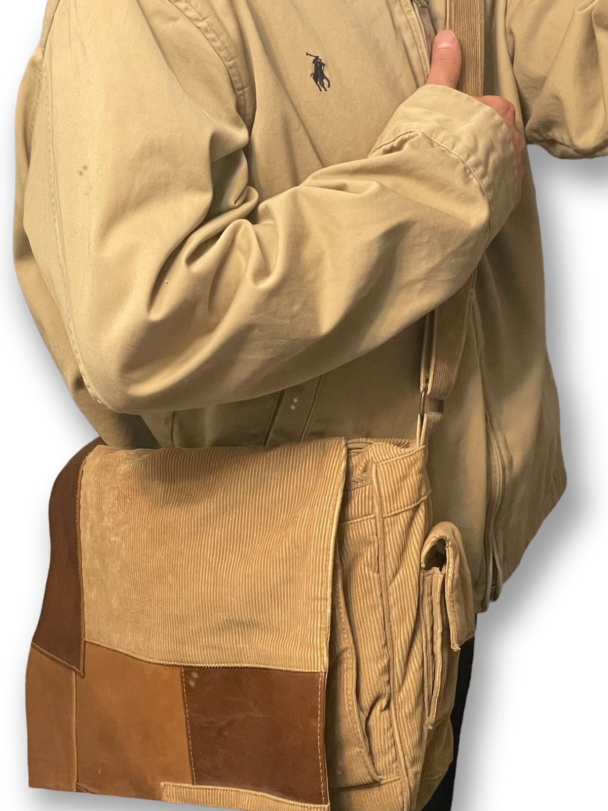 Vintage Corduroy shoulder bag Size ONE SIZE - 4 Thumbnail