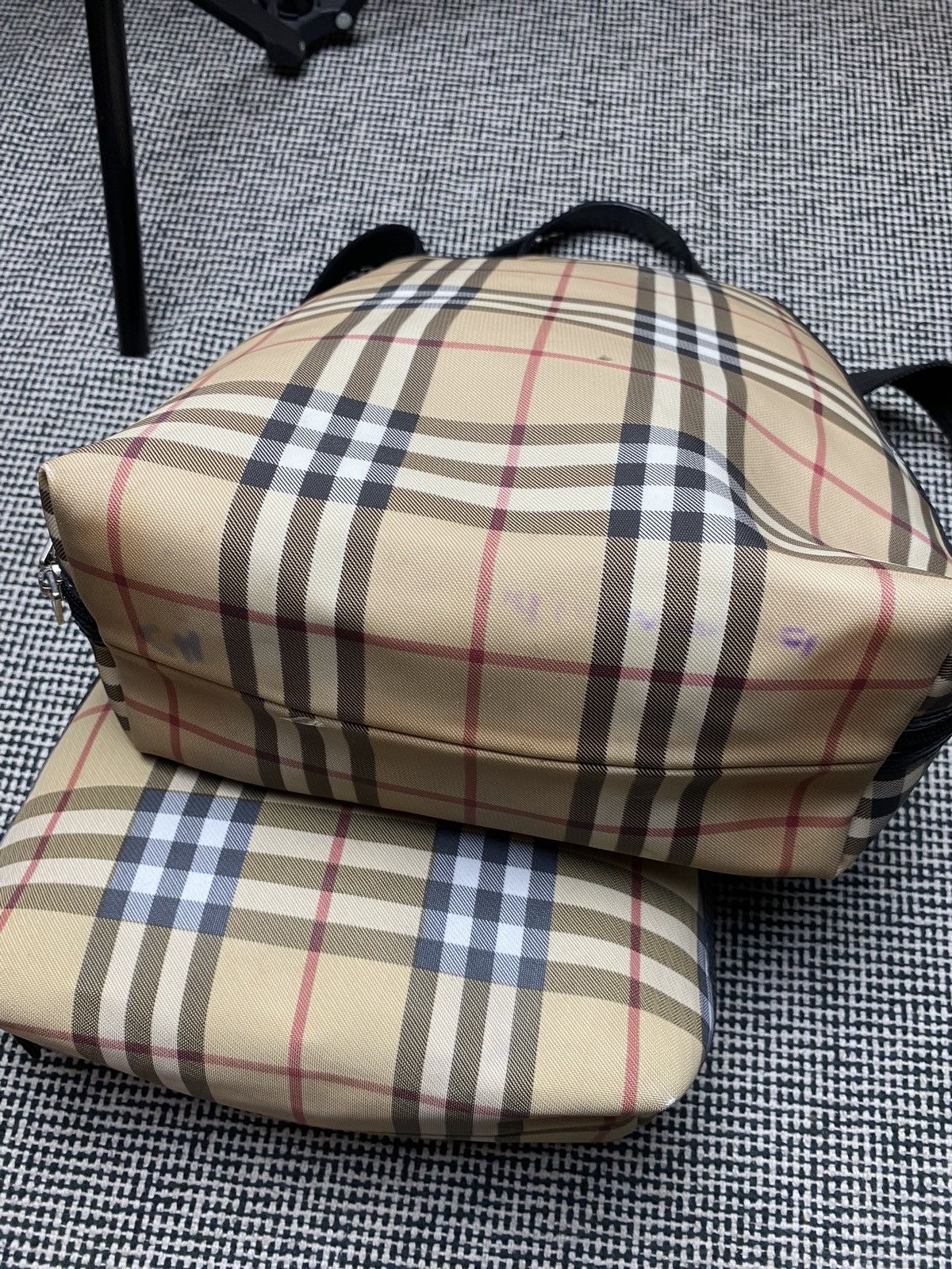 Burberry × Vintage Burberry vintage rare 2 items backpack Size ONE SIZE - 6 Thumbnail