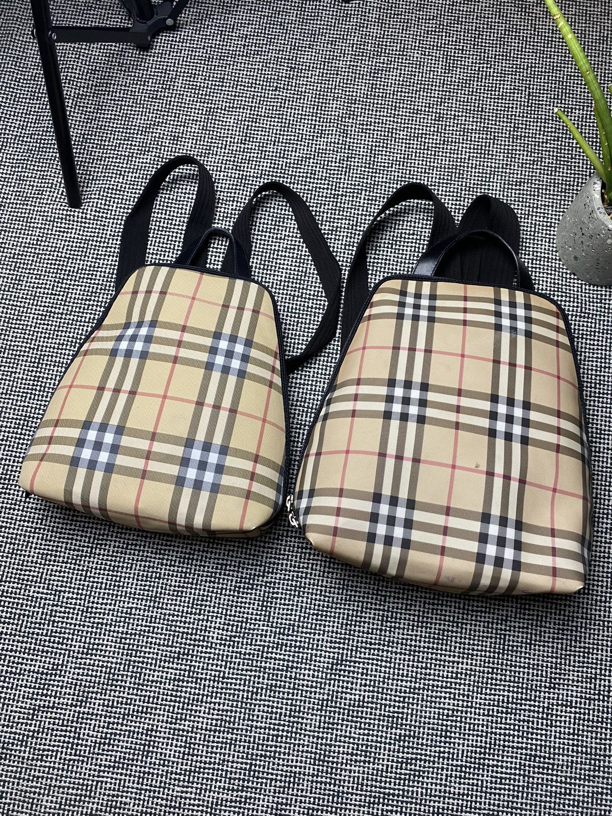 Burberry × Vintage Burberry vintage rare 2 items backpack Size ONE SIZE - 2 Thumbnail