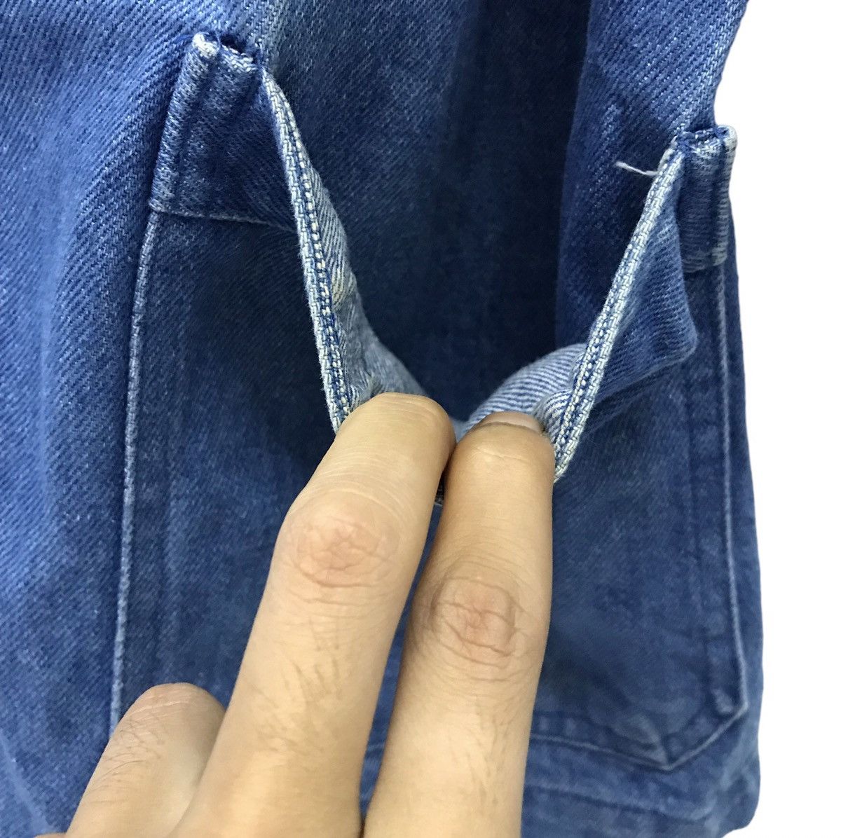 Vetra × Vintage VINTAGE VETRA MARQUE DEPOSEE MADE IN FRANCE DENIM JACKET Size US M / EU 48-50 / 2 - 8 Thumbnail