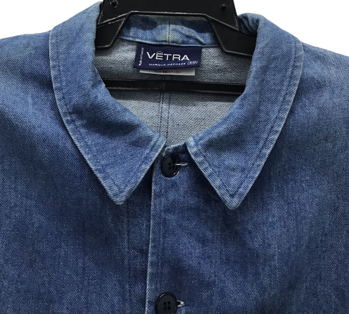 Vetra × Vintage VINTAGE VETRA MARQUE DEPOSEE MADE IN FRANCE DENIM JACKET Size US M / EU 48-50 / 2 - 3 Thumbnail