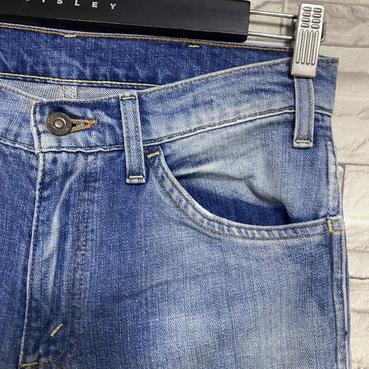 Levi's Levi's 606 BiG E Orangetab Super Slim Jeans 29x32 Size US 29 - 5 Thumbnail