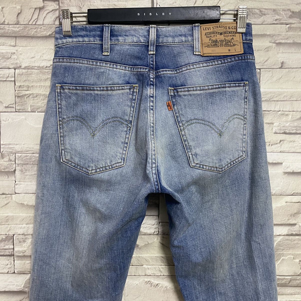 Levi's Levi's 606 BiG E Orangetab Super Slim Jeans 29x32 Size US 29 - 12 Thumbnail