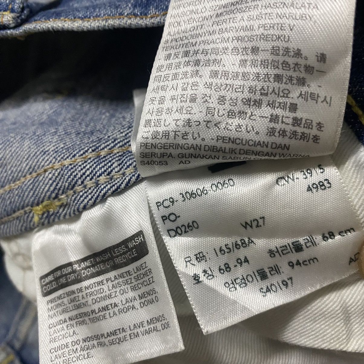 Levi's Levi's 606 BiG E Orangetab Super Slim Jeans 29x32 Size US 29 - 20 Thumbnail