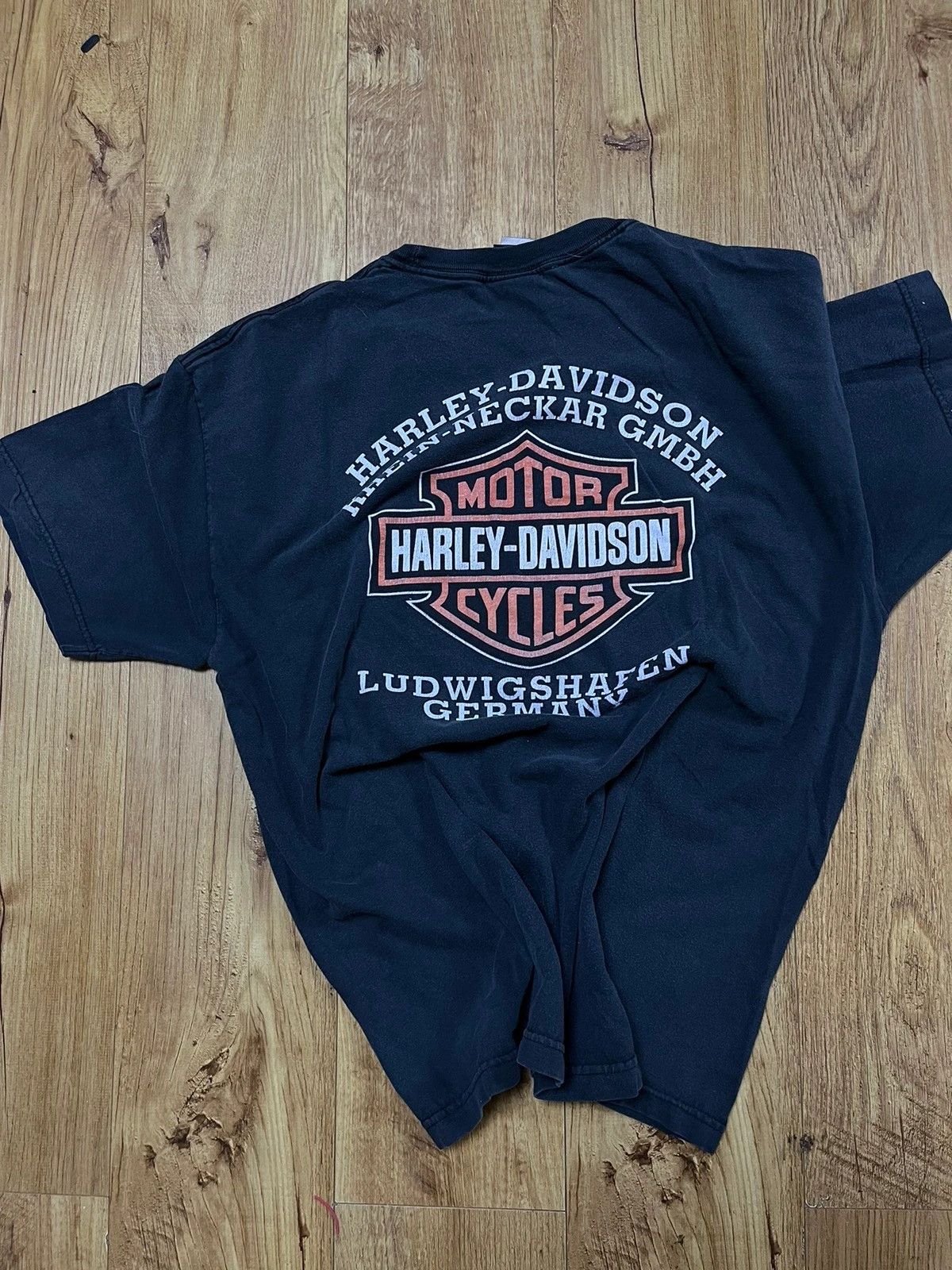 Harley Davidson 90s Harley Davidson Germany Vintage Tee Size US L / EU 52-54 / 3 - 2 Thumbnail