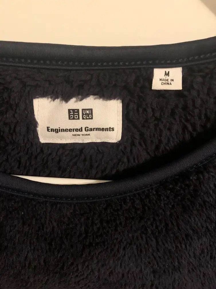 Engineered Garments × Uniqlo Uniqlo x Engineered Garment Fleece Sherpa black sweaters Size US M / EU 48-50 / 2 - 3 Thumbnail