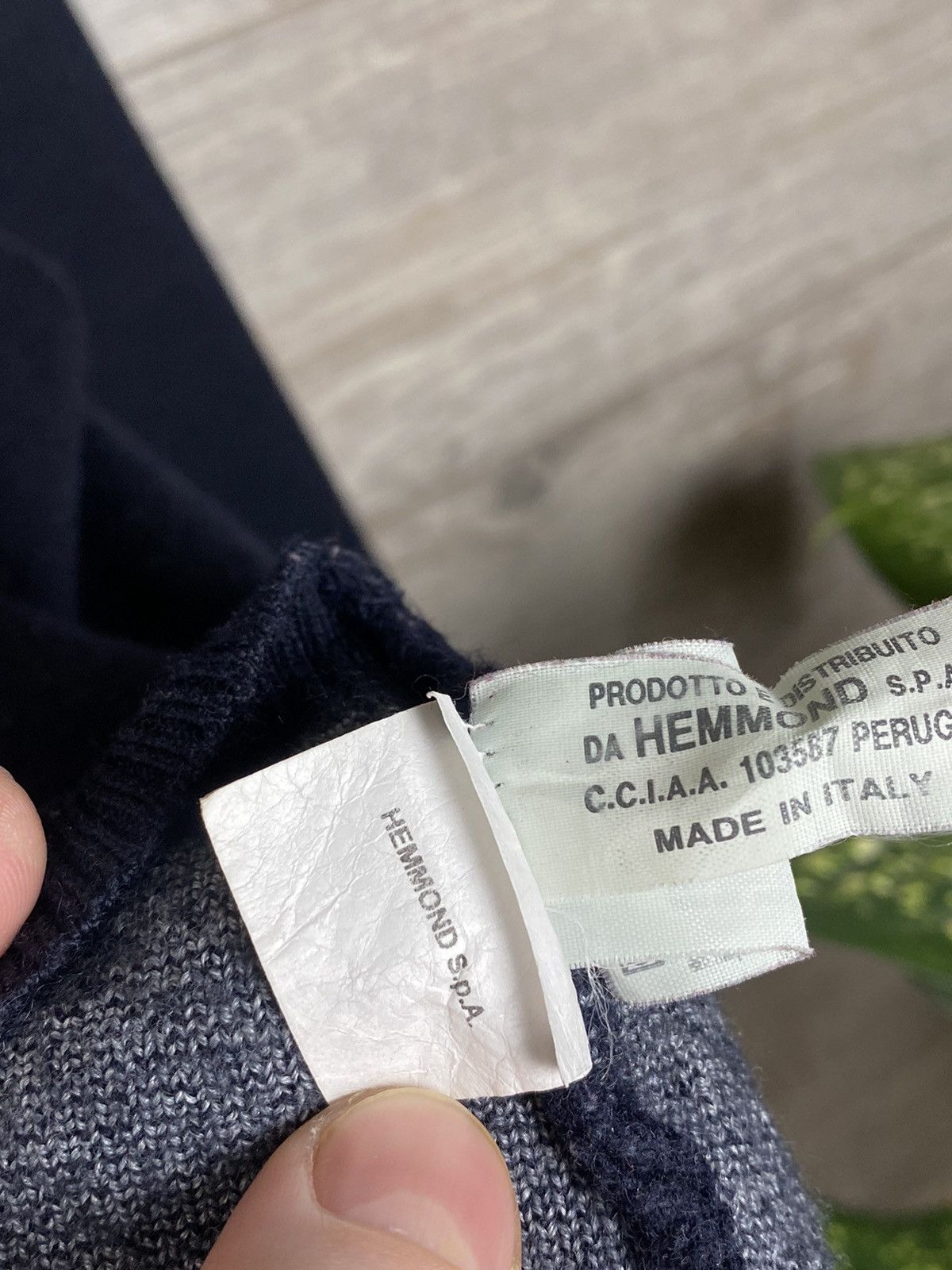 Valentino × Vintage Rare Valentino Jeans vintage wool sweater Size L Size US L / EU 52-54 / 3 - 8 Thumbnail