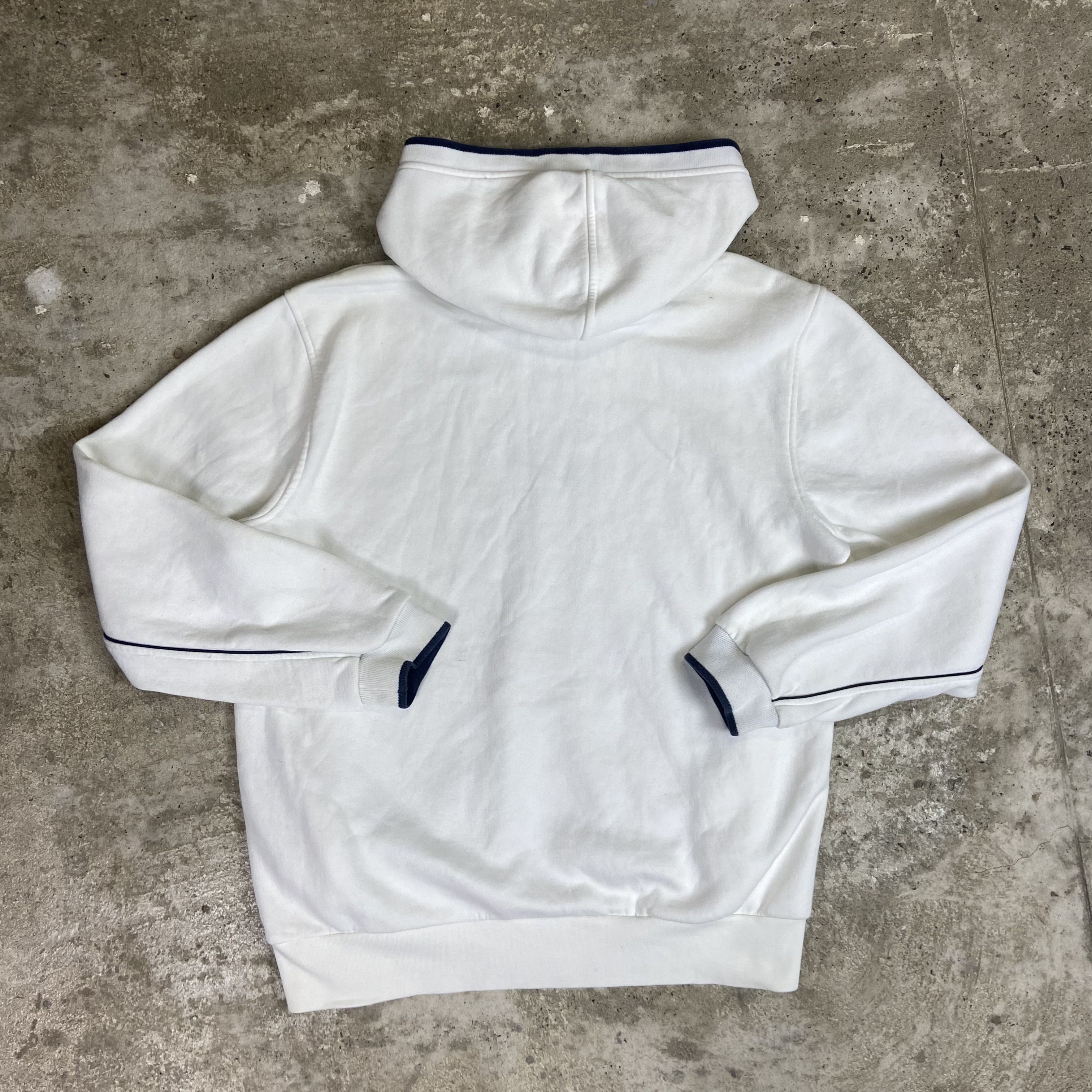 Nike 1990s NIKE CENTER SWOOSH REVERSE WAVE RARE HOODIE - № 1147 Size US L / EU 52-54 / 3 - 7 Thumbnail