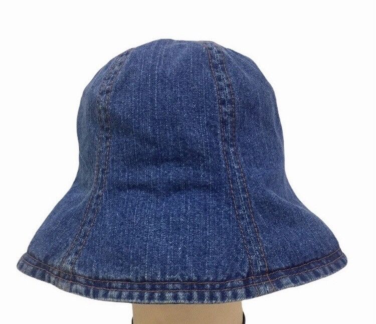 Burberry BURBERRY LONDON BLUE LABEL DENIM JEANS COLOR BUCKET CAP HAT Size ONE SIZE - 7 Thumbnail