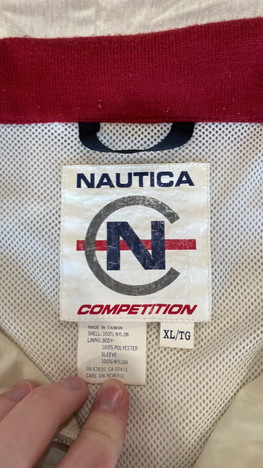 Nautica Vintage Nautica Competition Windbreaker Size US XL / EU 56 / 4 - 5 Thumbnail