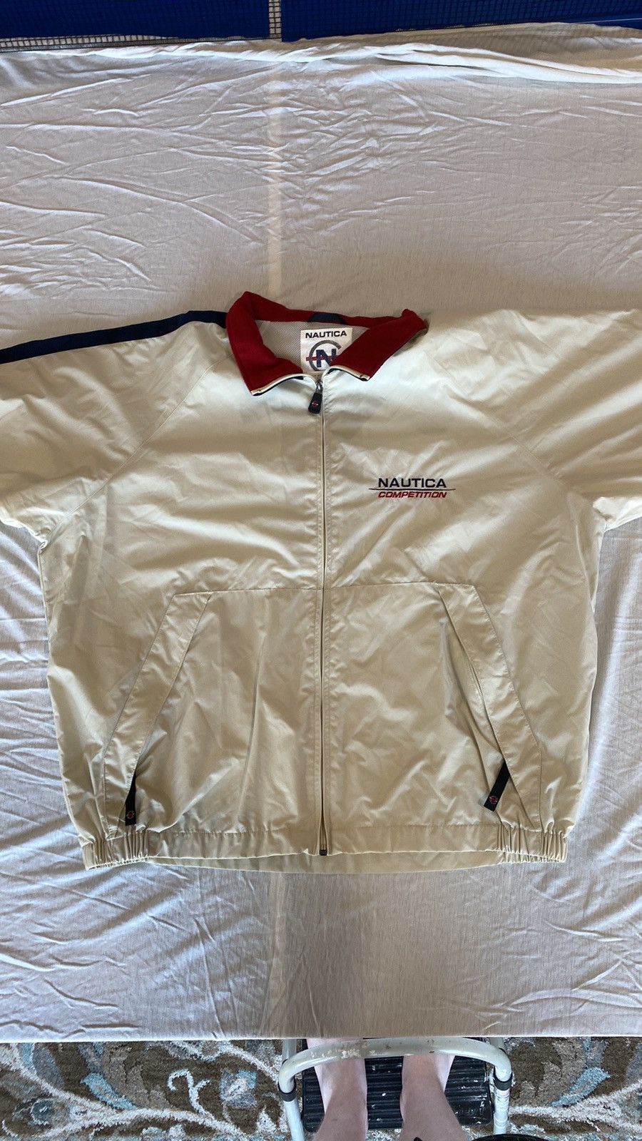 Nautica Vintage Nautica Competition Windbreaker Size US XL / EU 56 / 4 - 2 Thumbnail