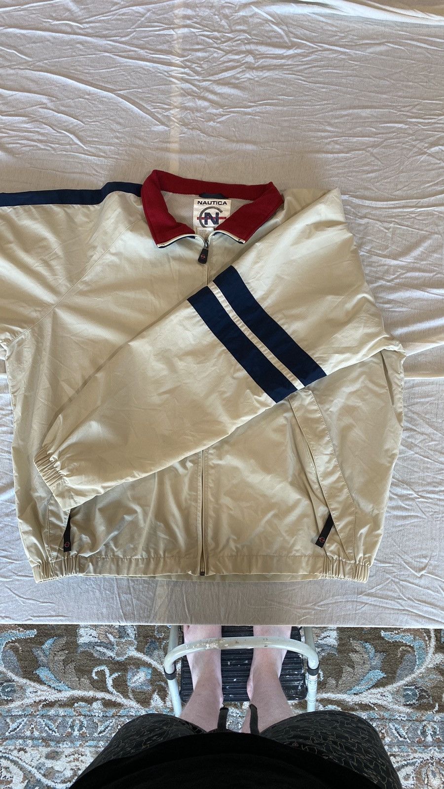 Nautica Vintage Nautica Competition Windbreaker Size US XL / EU 56 / 4 - 4 Thumbnail